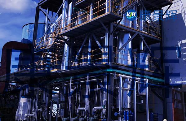 处理量12t/h氯化钠三效蒸发系统