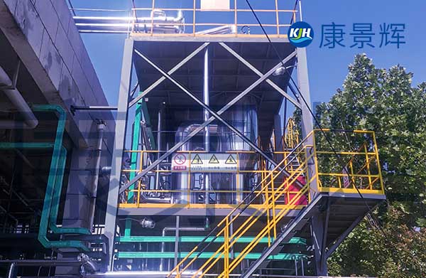每小时处理量5吨的有机杂盐shiji蒸发器