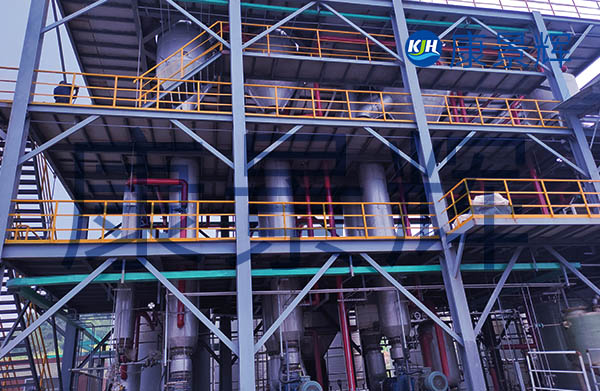 54.5t/h硅酸钠+氢氧化钠四效蒸发浓缩系统