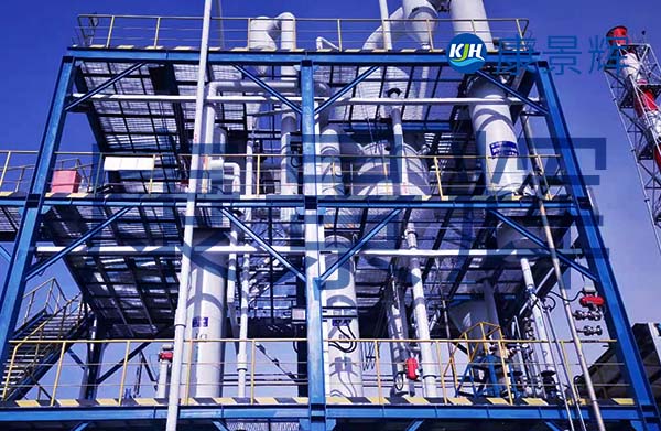 8m³/h三效发酵液浓缩+双效有机产品回收系统