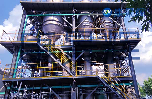 10t/h橡胶助剂CBS废水三效蒸发器