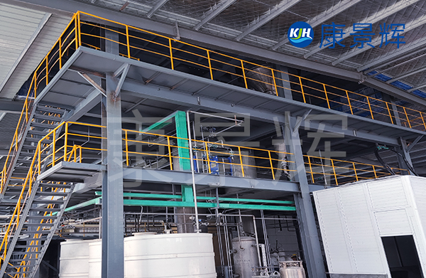 处理量5T/H的氯化钾双效蒸发浓缩结晶设备