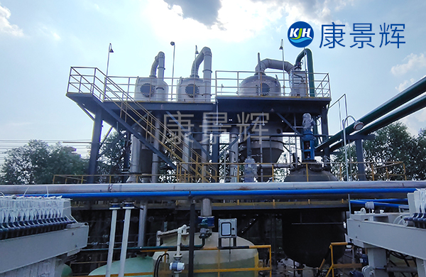 5t/h钨酸钠、氢氧化钠三效蒸发结晶系统