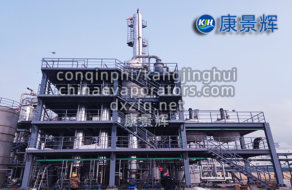 每小时处理量5吨的杂盐废水蒸发结晶系统