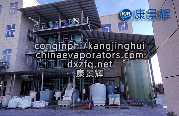 8.5t/h氯化钠双效shiji蒸发结晶系统