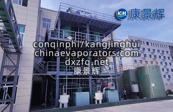 8.5t/h氯化钠双效shiji蒸发结晶系统