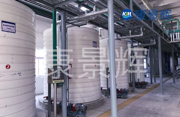 世纪平台在河北项目的多效蒸发器的特点